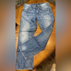 Men’s Silver Jeans